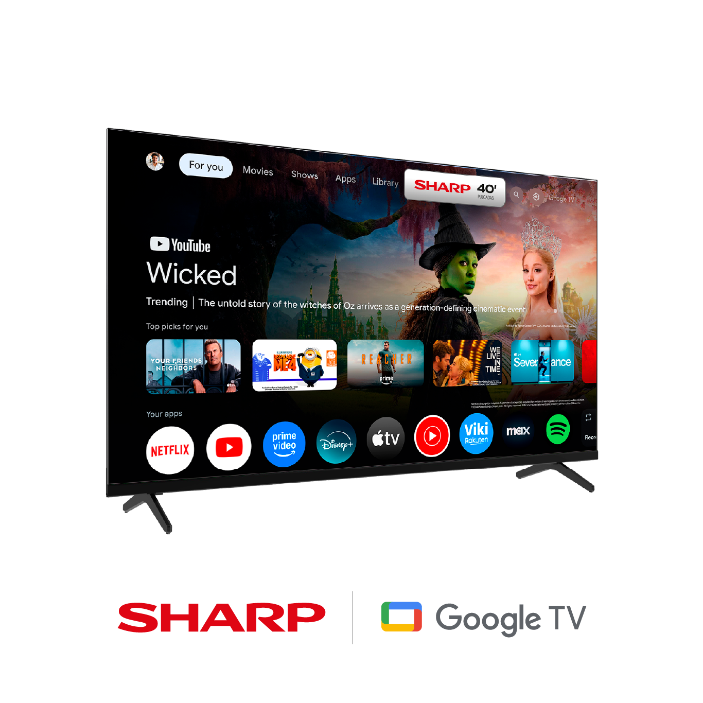 SHARP 2T-C40HF2265L - Imagen 5