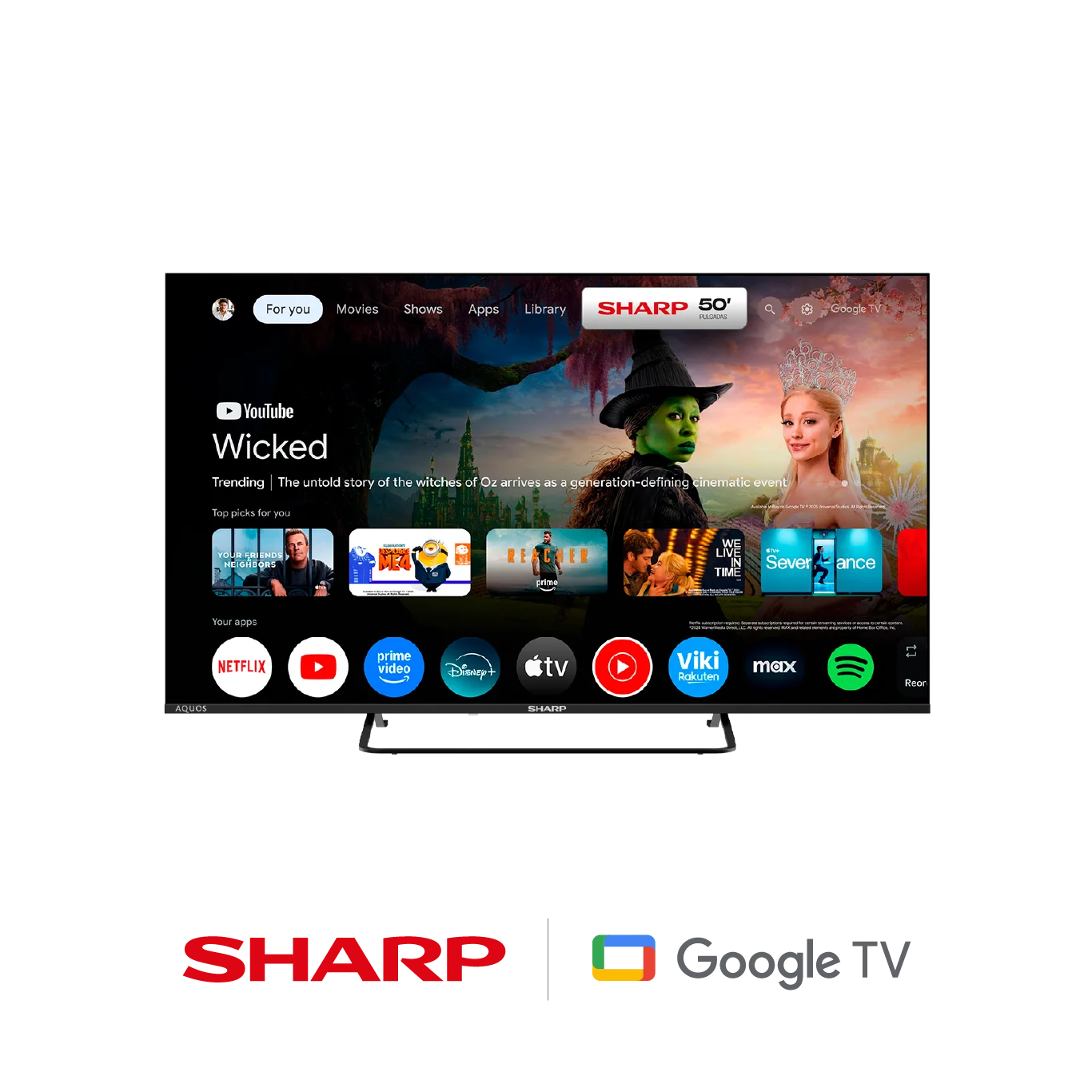 SHARP 4T-C50HM6160L
