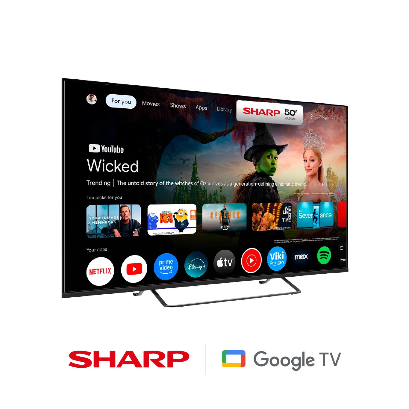 SHARP 4T-C50HM6160L - Imagen 5