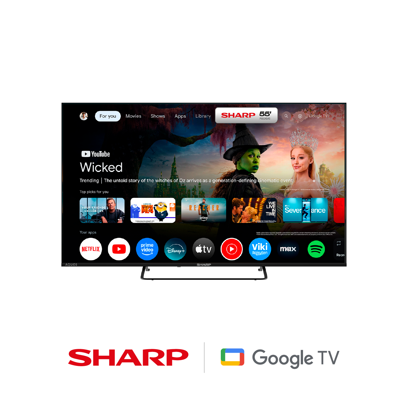 SHARP 4T-C55HM6160L