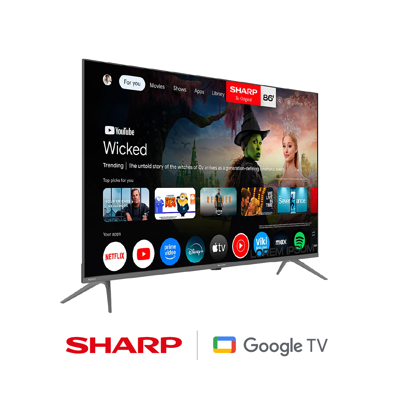 SHARP 4T-C86GL4060L - Imagen 5