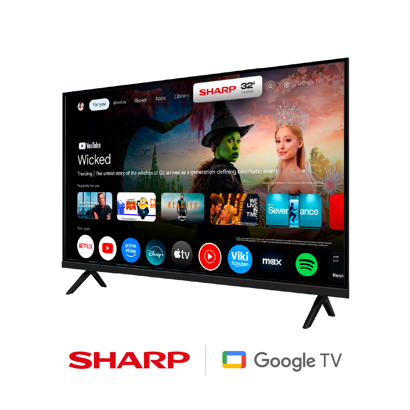 SHARP 2T-C32HF2265L - Imagen 6