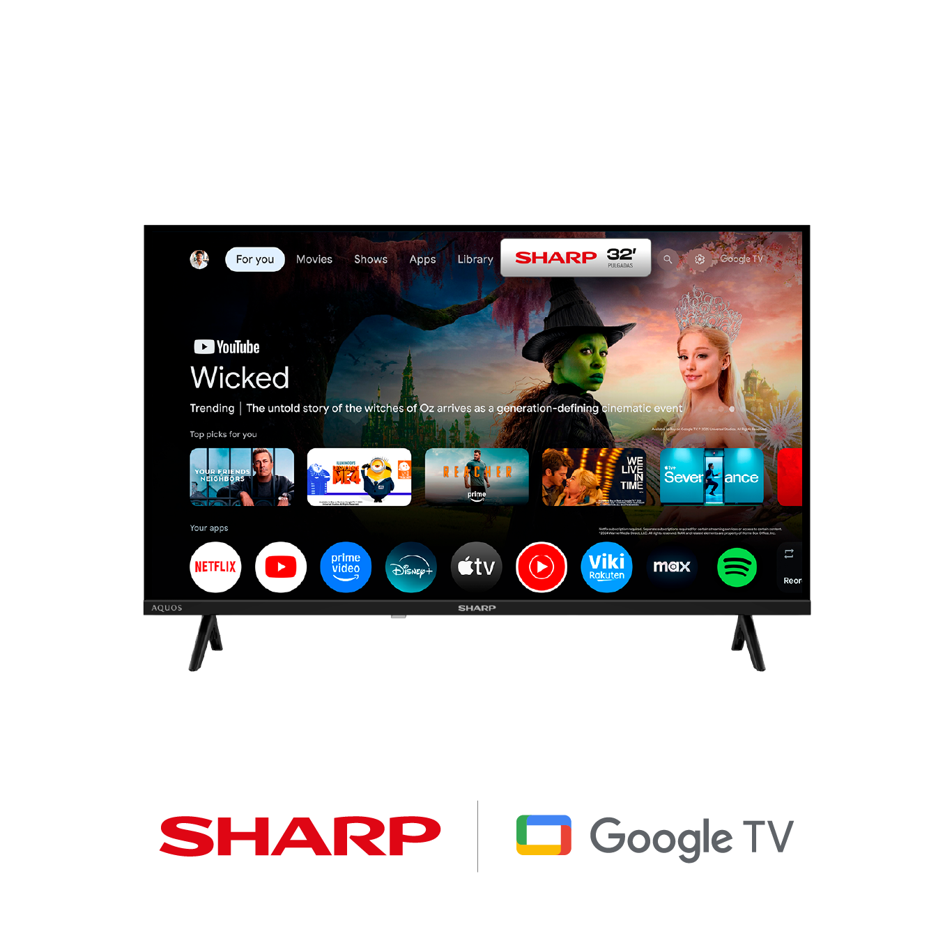 SHARP 2T-C32HF2265L